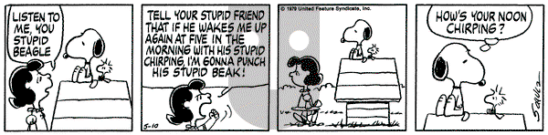 Peanuts on Thursday May 10, 1979 Comic Strip