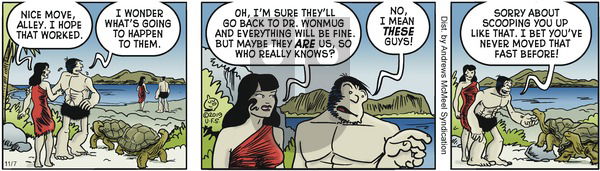 Alley Oop on Thursday November 7, 2019 Comic Strip