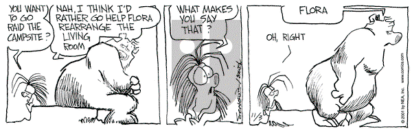 The Grizzwells on Saturday November 3, 2001 Comic Strip