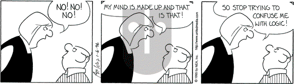The Born Loser on Saturday January 6, 1996 Comic Strip