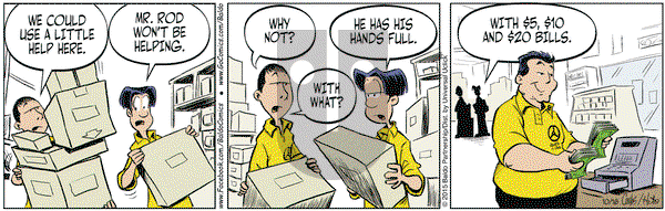 Baldo on Friday October 16, 2015 Comic Strip