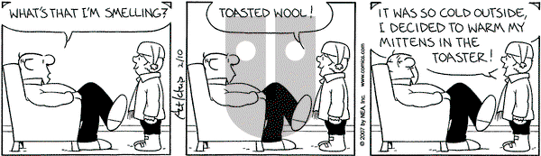 The Born Loser on Saturday February 10, 2007 Comic Strip