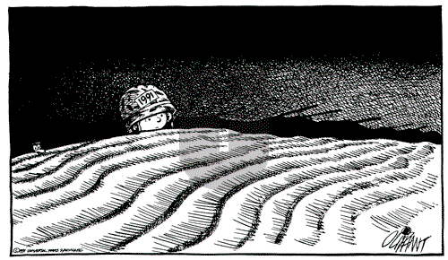 Pat Oliphant on Thursday December 27, 1990 Comic Strip