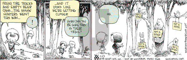 Non Sequitur on Wednesday July 23, 2008 Comic Strip