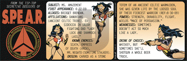 Ink Pen - Saturday January 8, 2011 Comic Strip