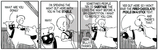 Cow and Boy Classics on Wednesday August 16, 2006 Comic Strip