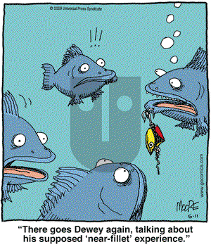 In the Bleachers on Thursday June 11, 2009 Comic Strip
