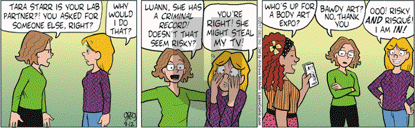 Luann - Tuesday September 12, 2017 Comic Strip