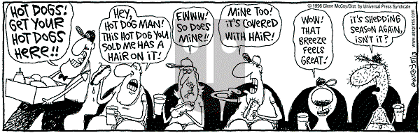 The Duplex on Wednesday May 13, 1998 Comic Strip