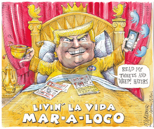 Matt Wuerker on Monday March 6, 2017 Comic Strip