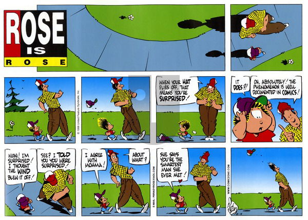 Rose is Rose - Sunday August 9, 1998 Comic Strip