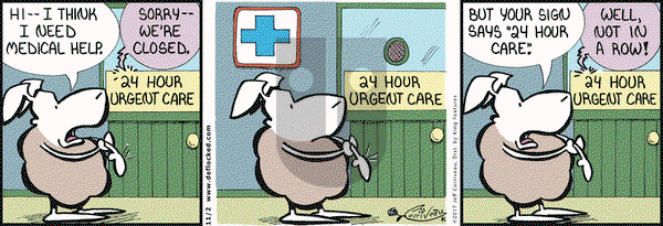 DeFlocked on Thursday November 2, 2017 Comic Strip