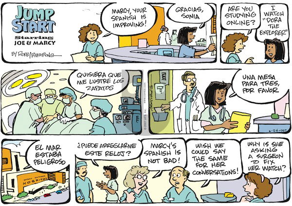 JumpStart on Sunday August 19, 2007 Comic Strip