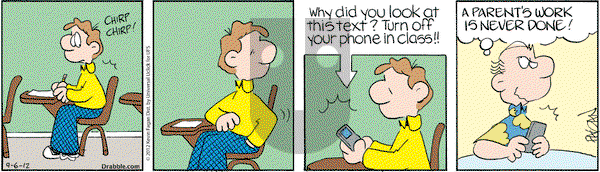 Drabble on Thursday September 6, 2012 Comic Strip