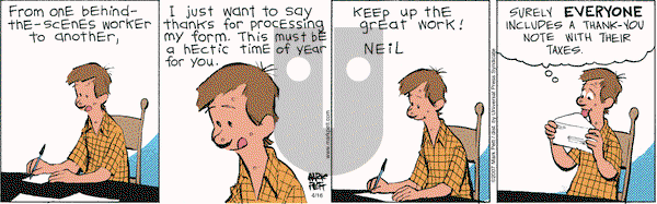 Lucky Cow on Monday April 16, 2007 Comic Strip