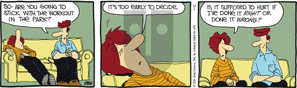 The Buckets on Saturday October 4, 2014 Comic Strip