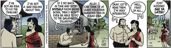 Alley Oop on Tuesday October 29, 2019 Comic Strip