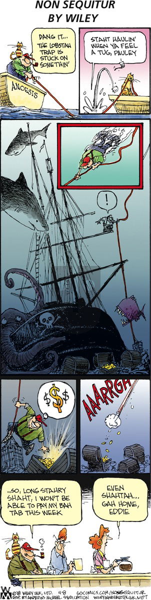 Non Sequitur on Sunday April 8, 2018 Comic Strip