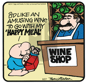 Ziggy on Monday August 27, 2007 Comic Strip