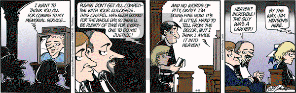 Doonesbury on Wednesday April 11, 2018 Comic Strip