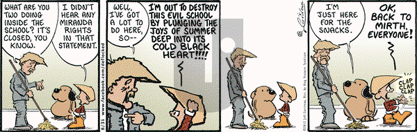 DeFlocked on Friday August 31, 2012 Comic Strip