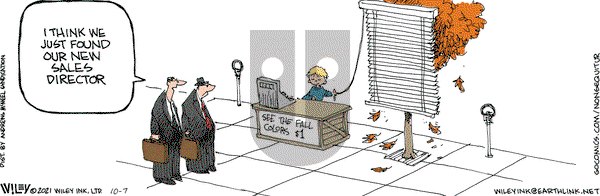 Non Sequitur - Thursday October 7, 2021 Comic Strip