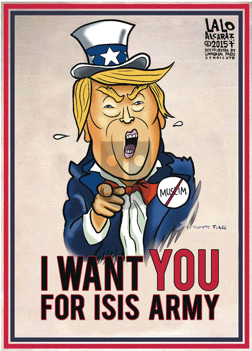 Lalo Alcaraz on Thursday December 10, 2015 Comic Strip
