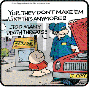 Ziggy on Friday February 25, 2011 Comic Strip