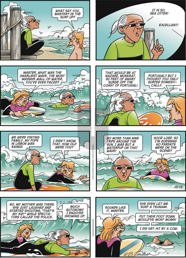 Doonesbury - Sunday October 13, 2024 Comic Strip