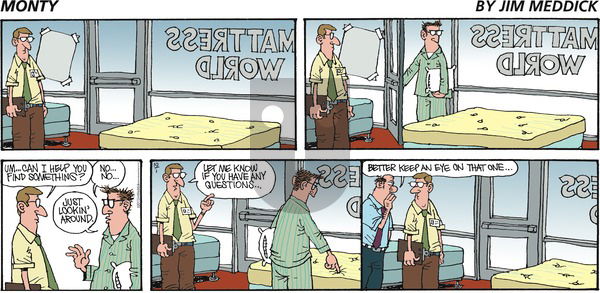 Monty on Sunday October 1, 2017 Comic Strip