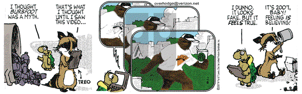 Over the Hedge on Tuesday January 9, 2007 Comic Strip