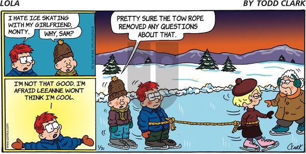 Lola on Sunday January 31, 2010 Comic Strip