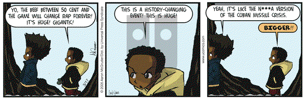 The Boondocks on Thursday March 17, 2005 Comic Strip