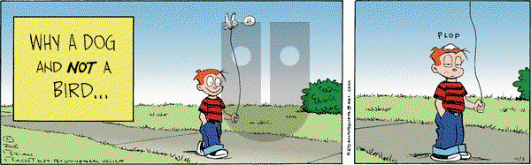 Red and Rover on Tuesday April 5, 2016 Comic Strip