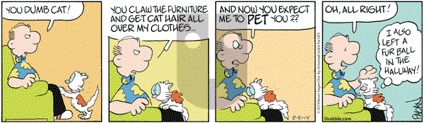 Drabble on Wednesday February 5, 2014 Comic Strip