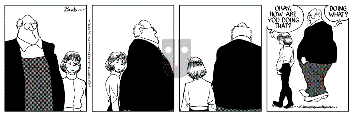 9 Chickweed Lane - Saturday January 20, 2007 Comic Strip