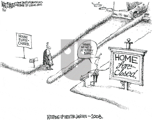 Matt Davies on Monday March 17, 2008 Comic Strip