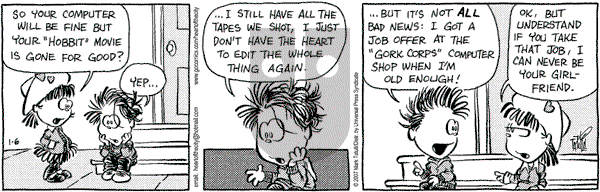 Heart of the City on Saturday January 6, 2007 Comic Strip