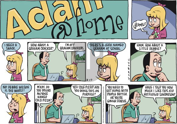 Adam@Home on Sunday March 17, 2019 Comic Strip