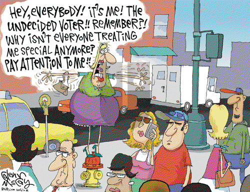 Glenn McCoy on Tuesday November 6, 2012 Comic Strip