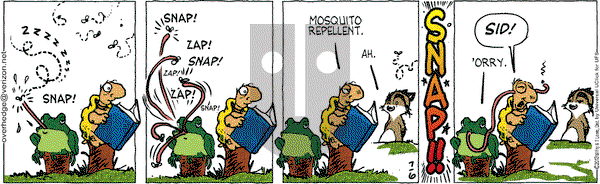 Over the Hedge on Saturday July 6, 2013 Comic Strip