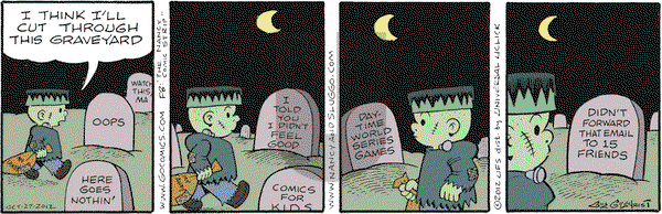Nancy on Saturday October 27, 2012 Comic Strip