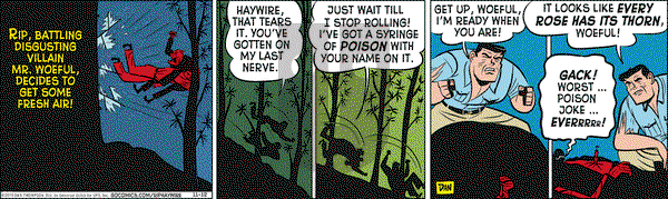 Rip Haywire on Thursday November 12, 2015 Comic Strip
