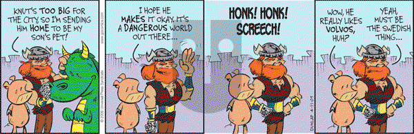 Ink Pen - Saturday April 11, 2009 Comic Strip