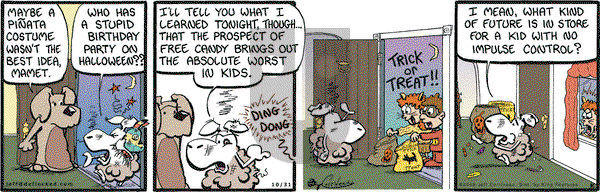 DeFlocked on Saturday October 31, 2009 Comic Strip