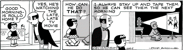 Nancy on Thursday June 5, 1969 Comic Strip