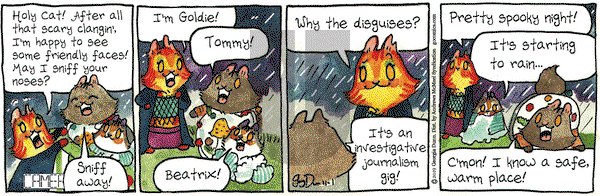 Breaking Cat News on Friday November 1, 2019 Comic Strip