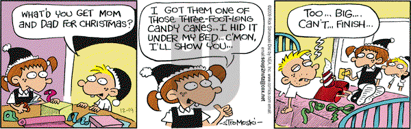 Soup to Nutz - Old on Saturday December 19, 2009 Comic Strip