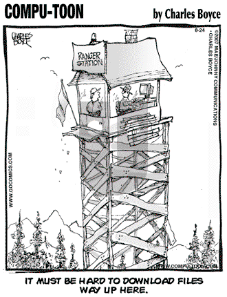 Compu-toon on Friday August 24, 2007 Comic Strip