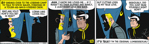 Rip Haywire on Wednesday March 22, 2017 Comic Strip